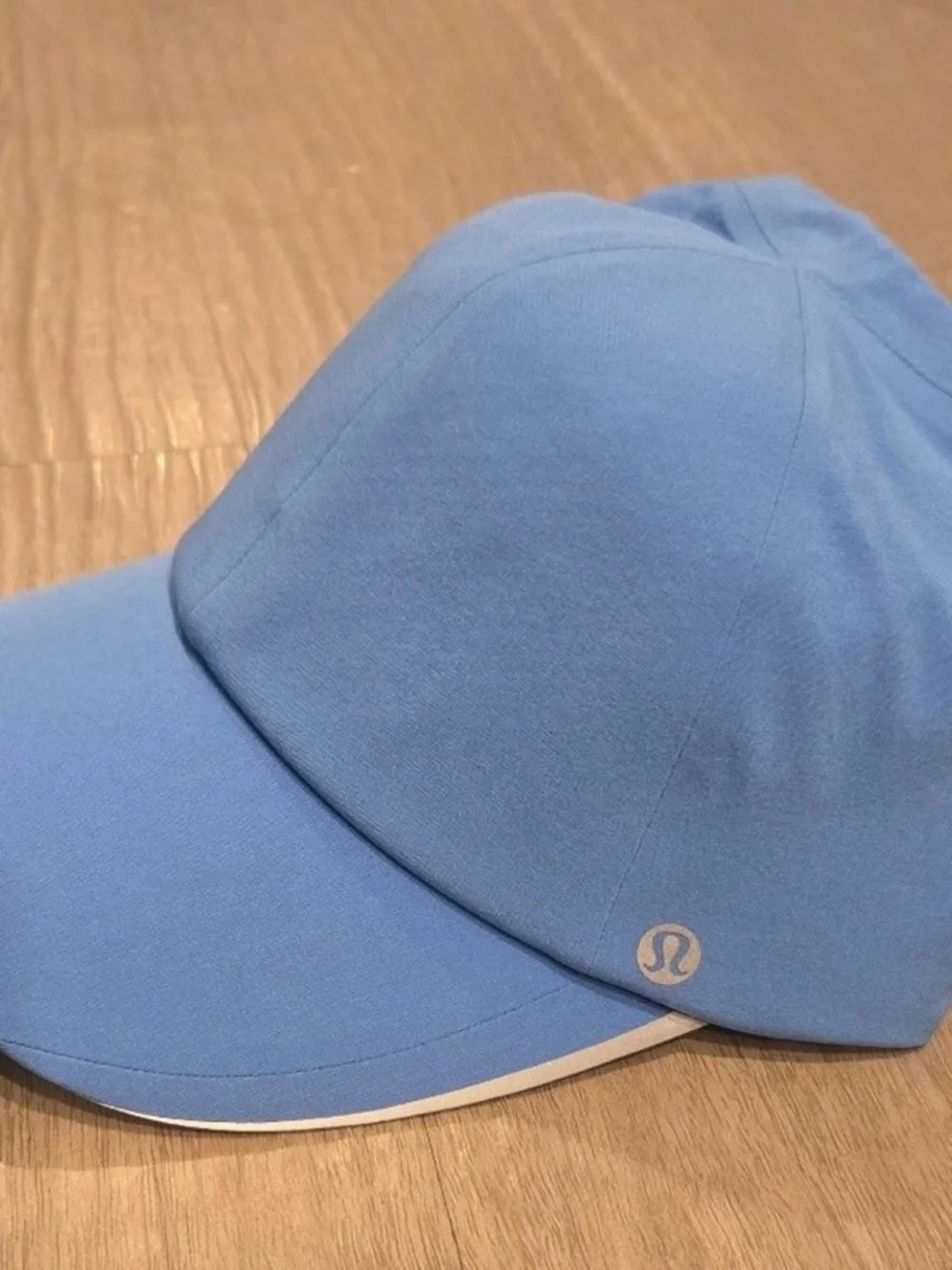 Lululemon Womens Fast and Free Ponytail Running Hat in Pool Party